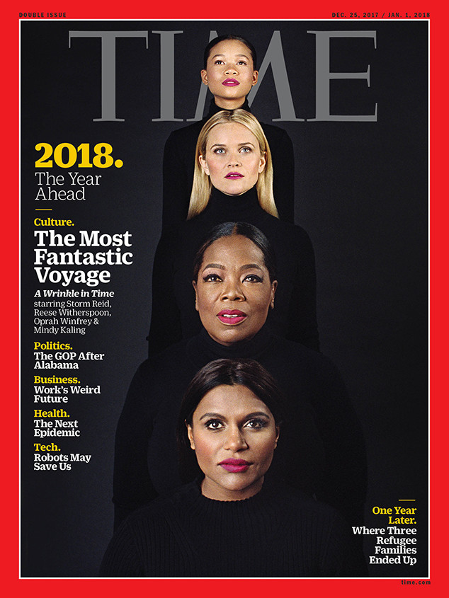 A Wrinkle in Time, Oprah Winfrey, Mindy Kaling, Reese Witherspoon, Storm Reid, TIME A Wrinkle in Time, Oprah Winfrey, Mindy Kaling, Reese Witherspoon, Storm Reid, TIME